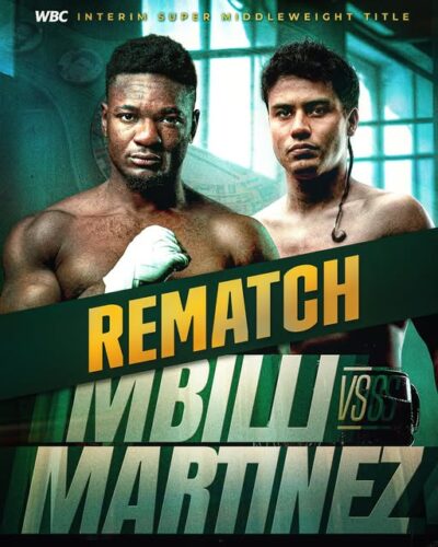 ¡Revancha Confirmada! El CMB Ordena un Segundo Combate entre Lester Martínez y Christian Mbilli