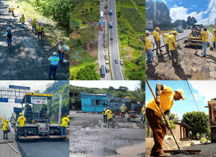 Plan de Bacheo de Covial Inicia en Seis Rutas Clave para Mejorar la Conectividad Nacional