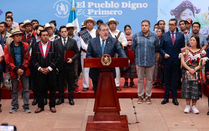 “Histórico paso para el desarrollo en comunidades indígenas: Arévalo destaca aprobación de ley que autoriza inversión en tierras de pueblos indígenas”
