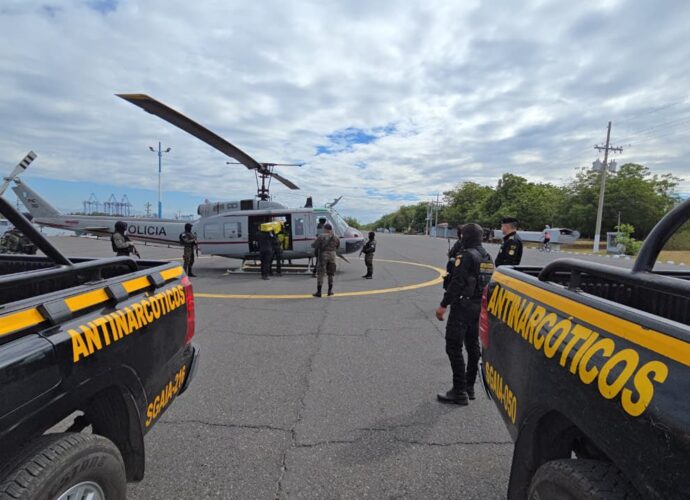 Récord antidrogas: Guatemala realiza la incautación de cocaína más grande en más de una década