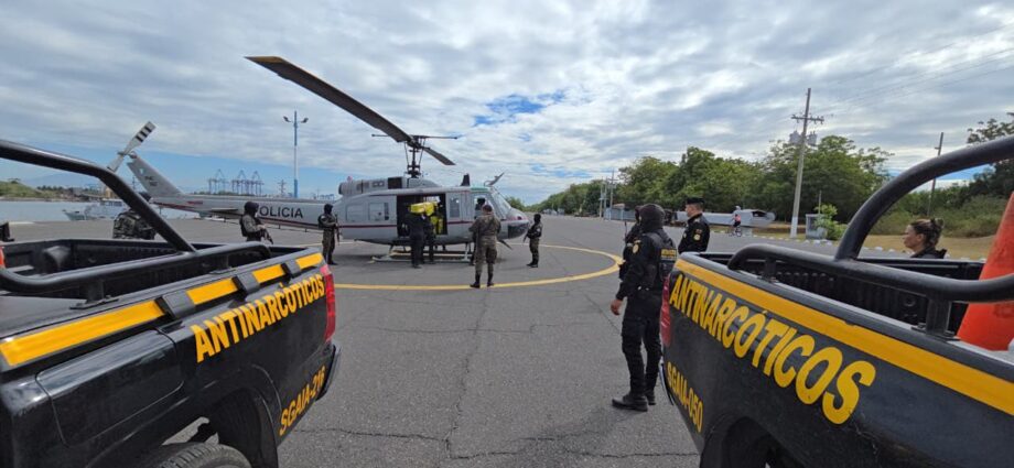 Récord antidrogas: Guatemala realiza la incautación de cocaína más grande en más de una década