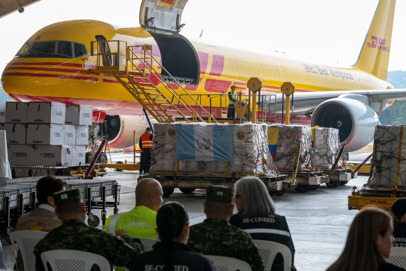 Cooperación y hermandad: Guatemala envía ayuda humanitaria a Colombia